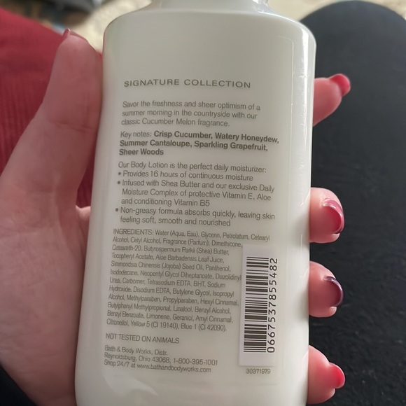 Bath and Body Works Cucumber Melon Body Care set FULL SET $9 - Picture 2 of 9